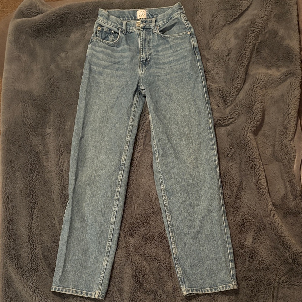 BDG Light Blue Straight Leg Jeans